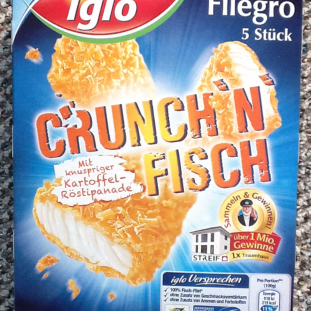 Iglo Filegro Crunch'n'fisch