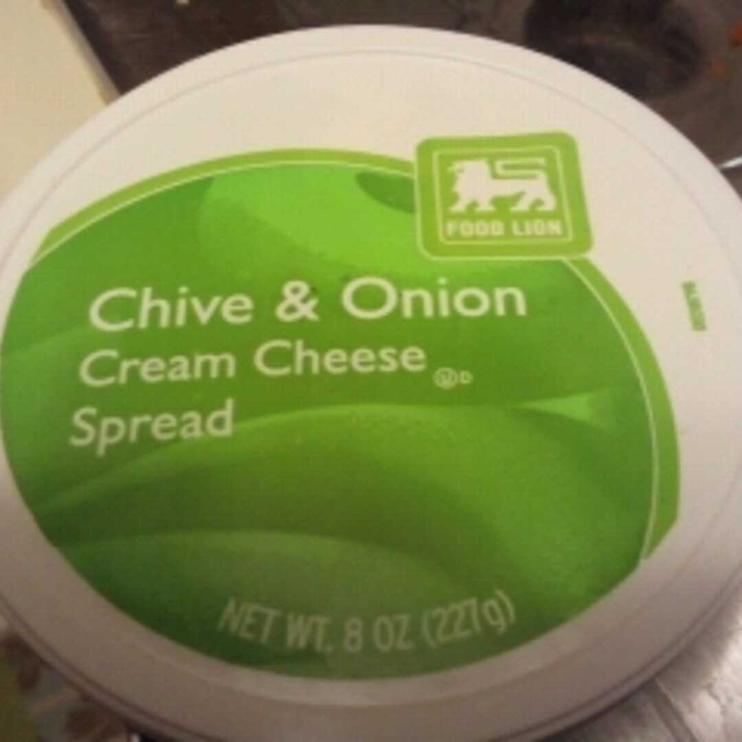 Food Lion Chive & Onion Cream Cheese