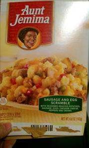 Aunt Jemima Sausage & Egg Scramble