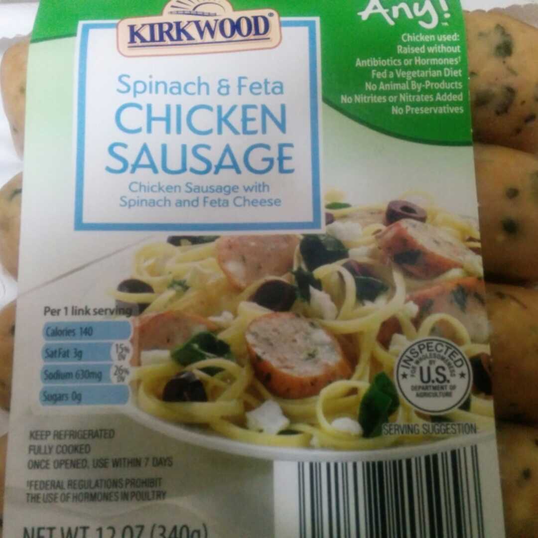 Kirkwood Spinach & Feta Chicken Sausage