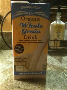 Trader Joe's Organic Unsweetened Whole Grain Drink