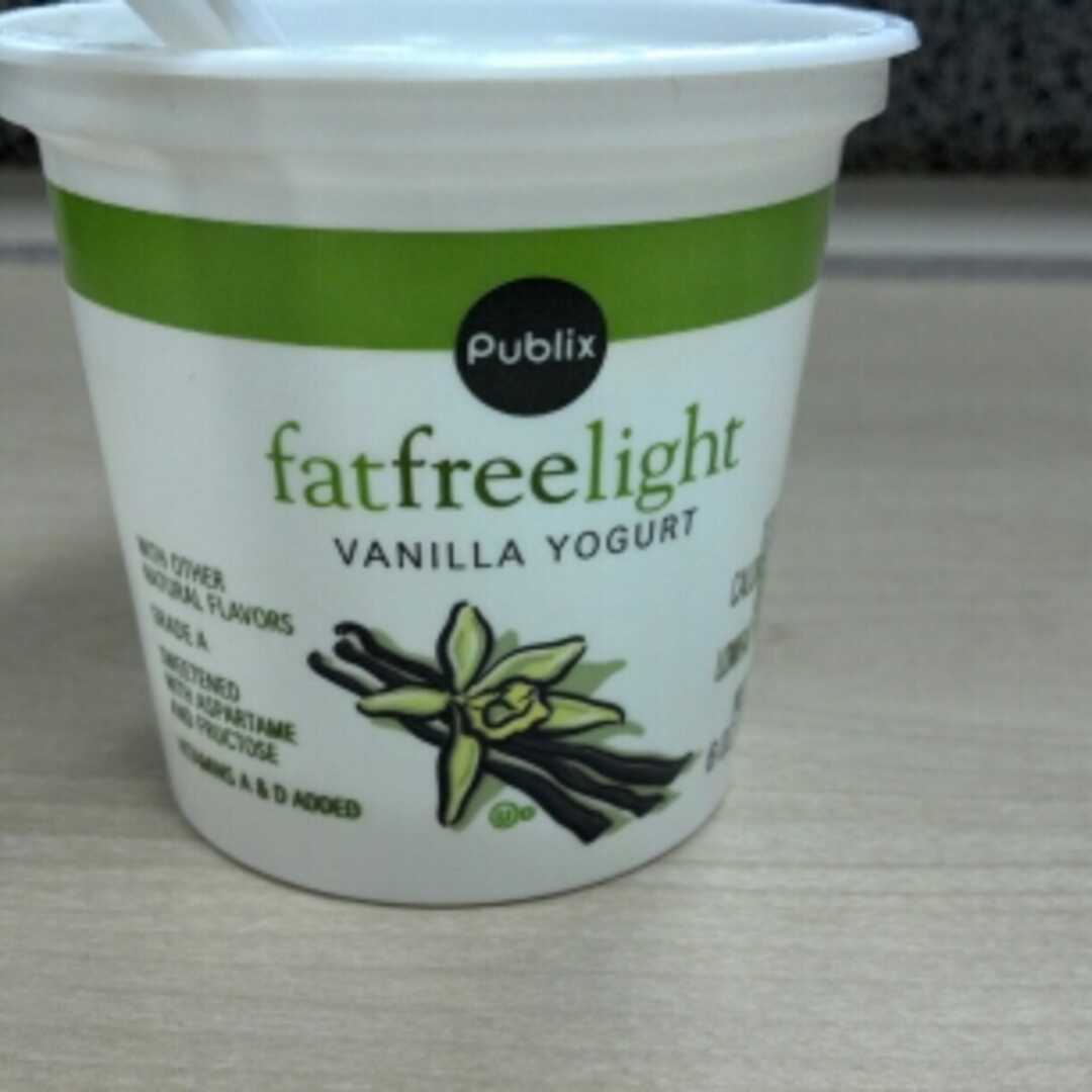 Publix No Sugar Added Lowfat Vanilla Yogurt