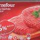 Carrefour Steak Haché Pur Boeuf 15% MG