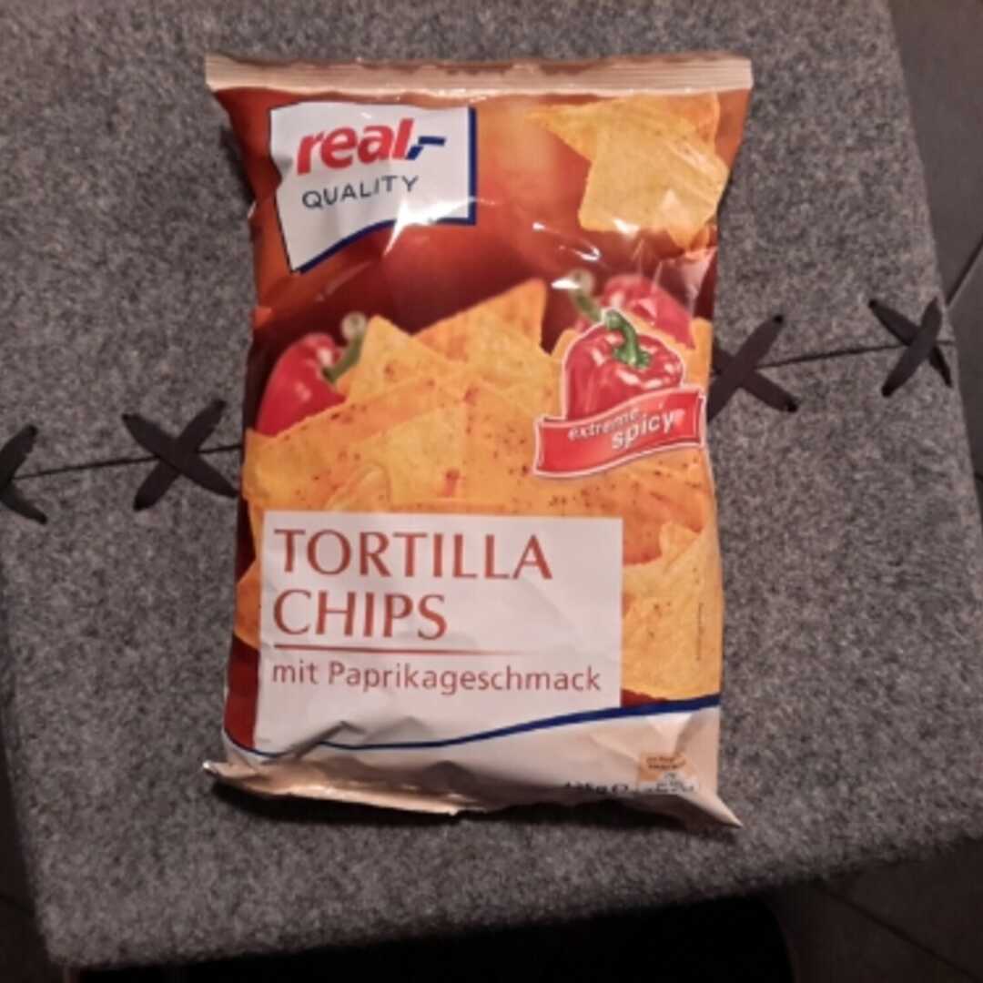 Real Quality Tortilla Chips mit Paprikageschmack