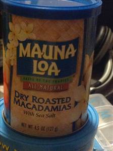 Mauna Loa Dry Roasted Macadamias