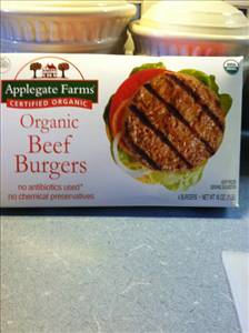 Applegate Farms Organic Beef Burger
