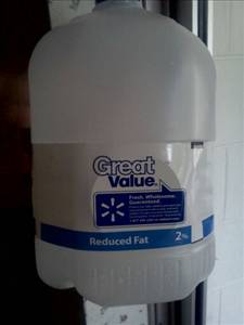 Great Value 2% Reduced Fat Milk with Vitamin A & D