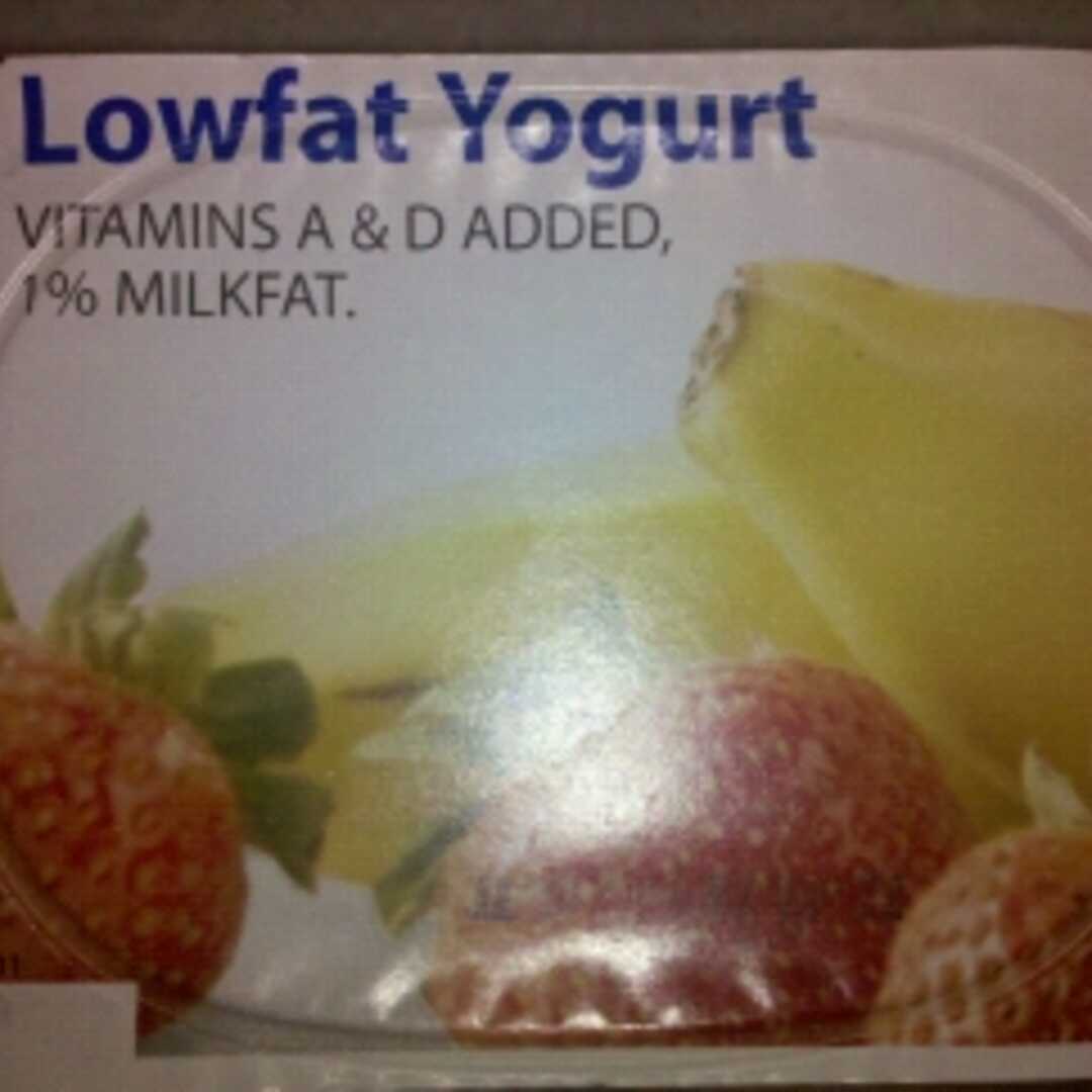 Great Value Lowfat Yogurt - Strawberry Banana