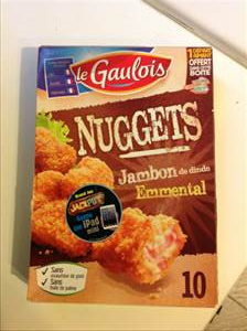 Le Gaulois Nuggets Jambon de Dinde Emmental