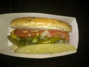 Sonic Chicago Hot Dog