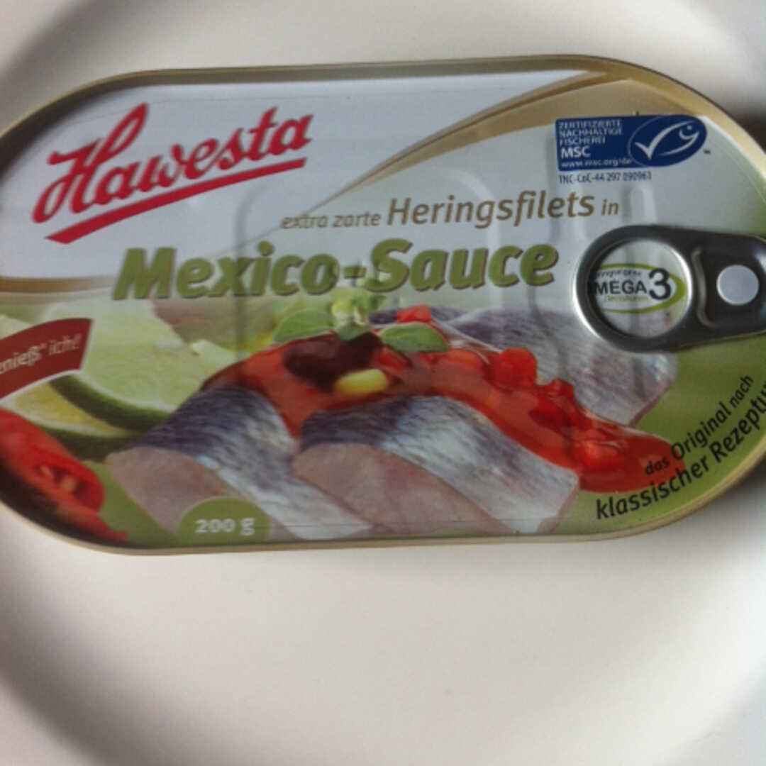 Hawesta Heringsfilets in Mexico-Sauce