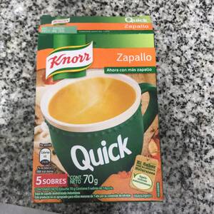 Knorr Sopa Quick Zapallo