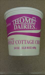 Home Dairies 2% Lowfat Cottage Cheese