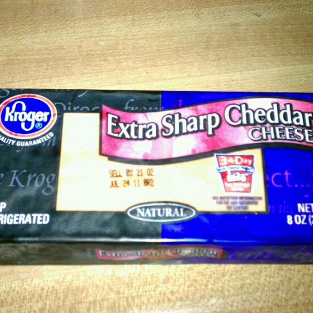 Kroger Extra Sharp Cheddar Cheese