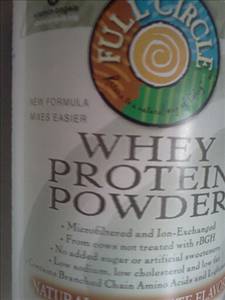 Full Circle Whey Protein Powder