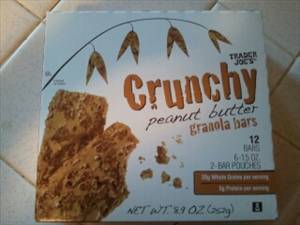Trader Joe's Crunchy Granola Bars - Peanut Butter