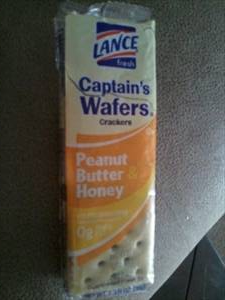 Lance Captain's Wafers Peanut Butter & Honey Crackers