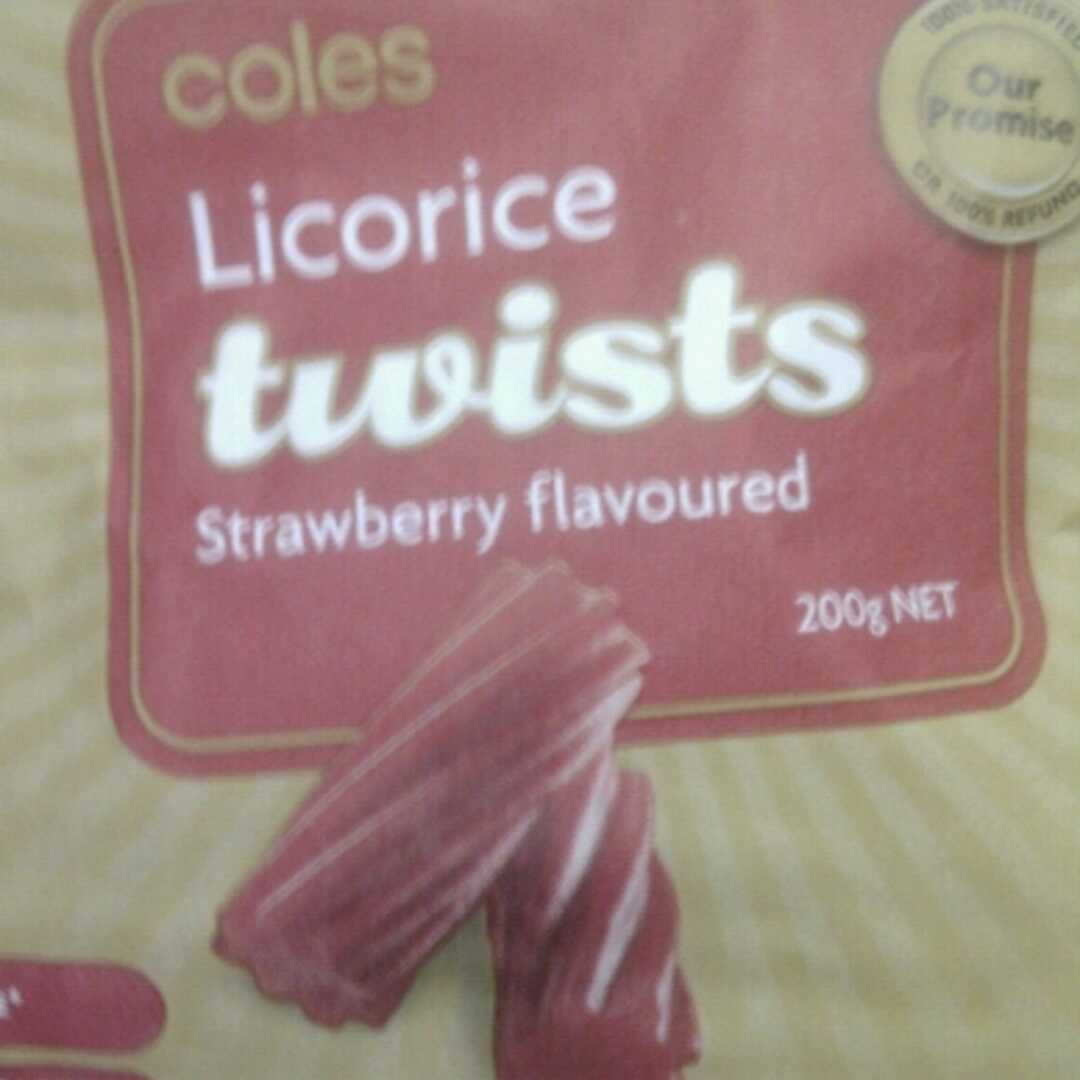 Coles Licorice Twists
