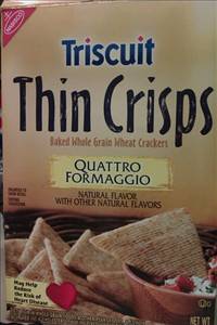 Triscuit Thin Crisps Quattro Formaggio
