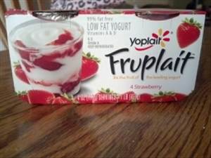 Yoplait Fruplait - Strawberry