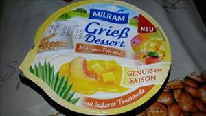 Milram Grieß Dessert Mango Pfirsich