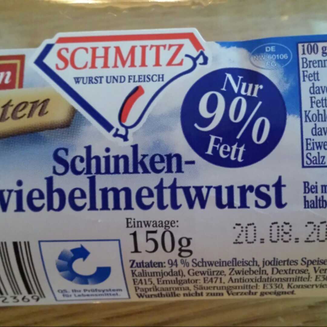 Schmitz Schinken-Zwiebelmettwurst