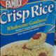 Western Family Crispy Rice Cereal
