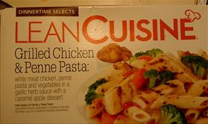 Lean Cuisine Grilled Chicken & Penne Pasta with Caramel Apple Dessert
