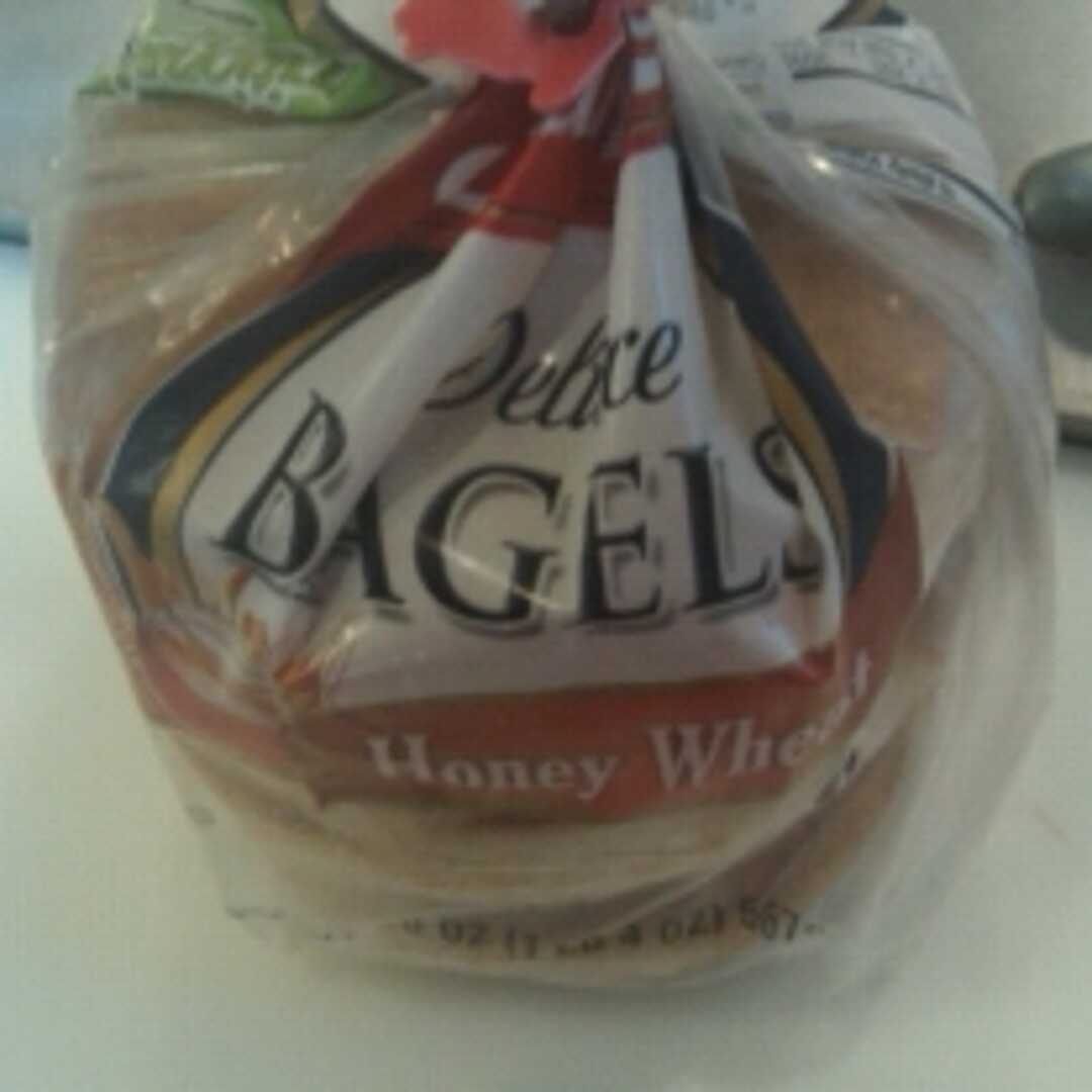Sara Lee Deluxe Bagels - Honey Wheat