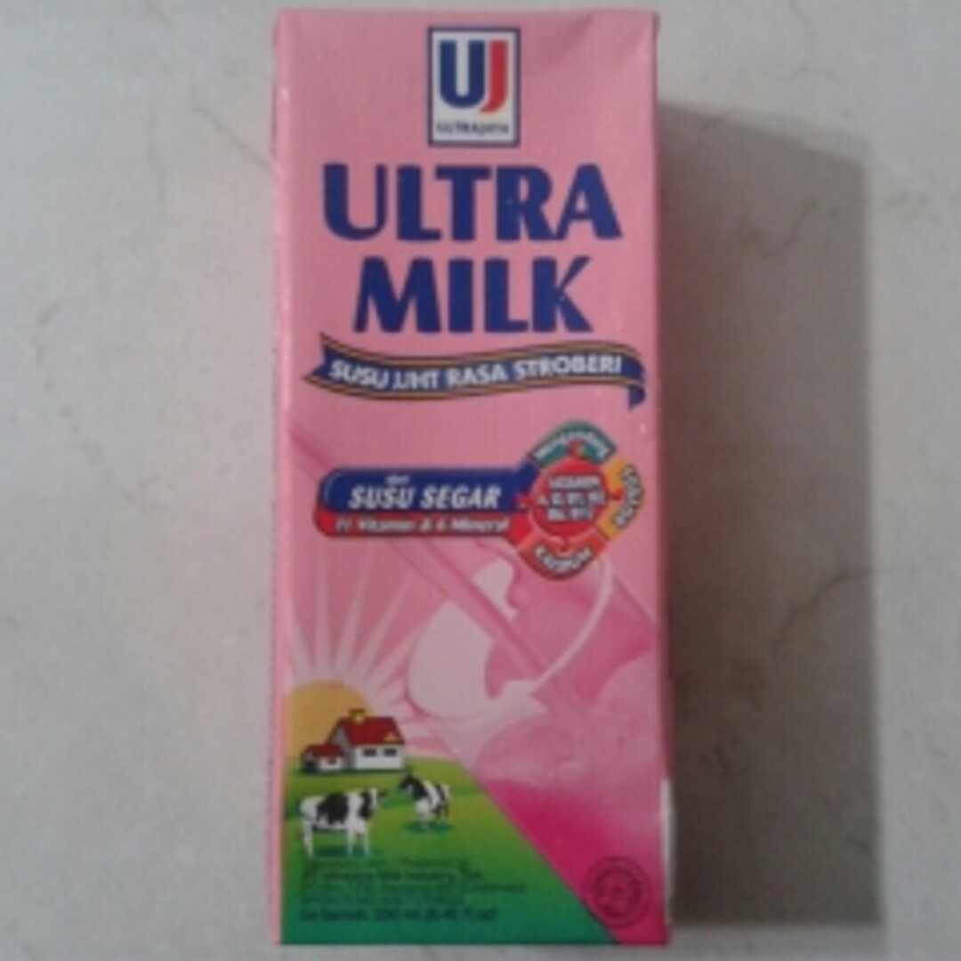 Ultra Milk Susu UHT Rasa Stroberi