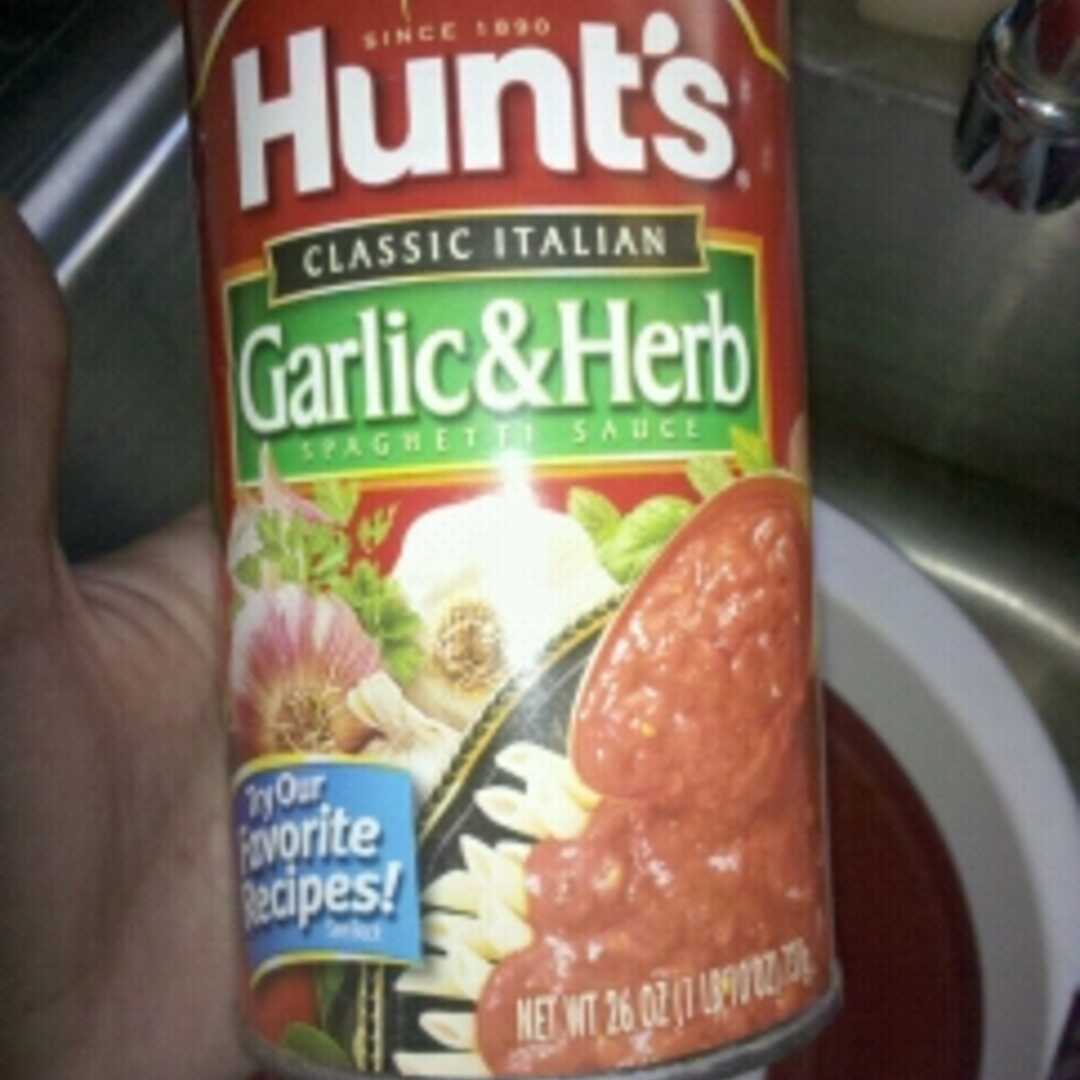 Hunt's Garlic & Herb Pasta Sauce