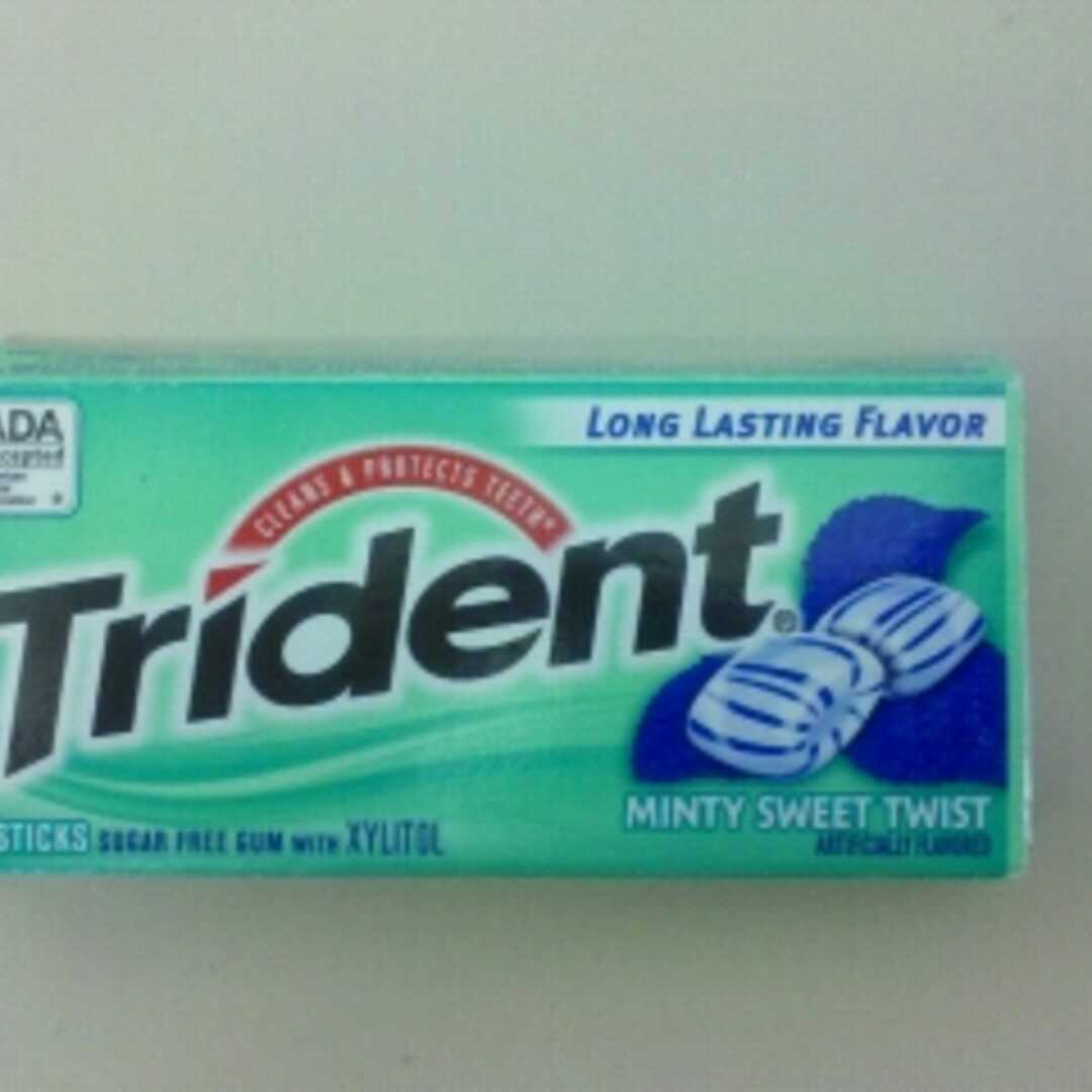 Trident White Spearmint Sugarless Gum