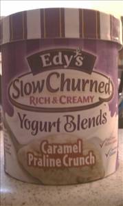 Edy's Slow Churned Yogurt Blends - Caramel Praline Crunch