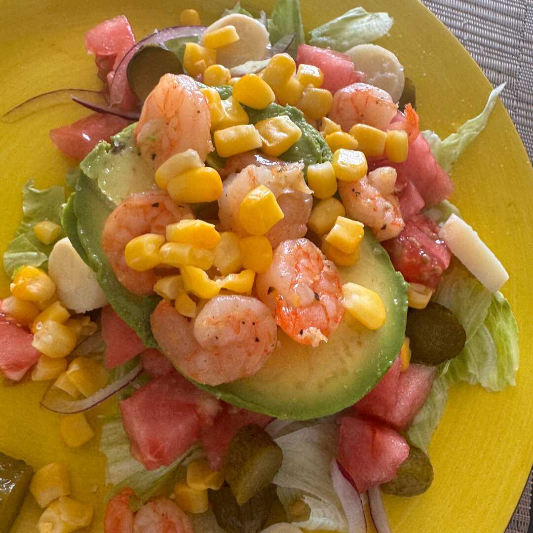 Ensalada de Lechuga con Aguacate, Tomate y/o Zanahoria