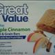 Great Value Apple Cinnamon Cereal Bar