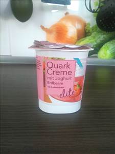 Elite Quark Creme mit Joghurt Erdbeere