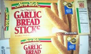 New York The Original Garlic Breadsticks