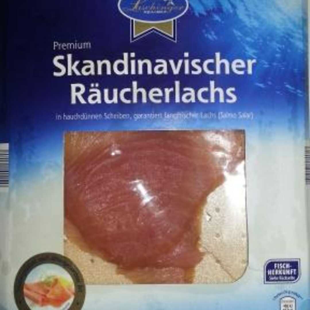 Aldi Skandinavischer Räucherlachs