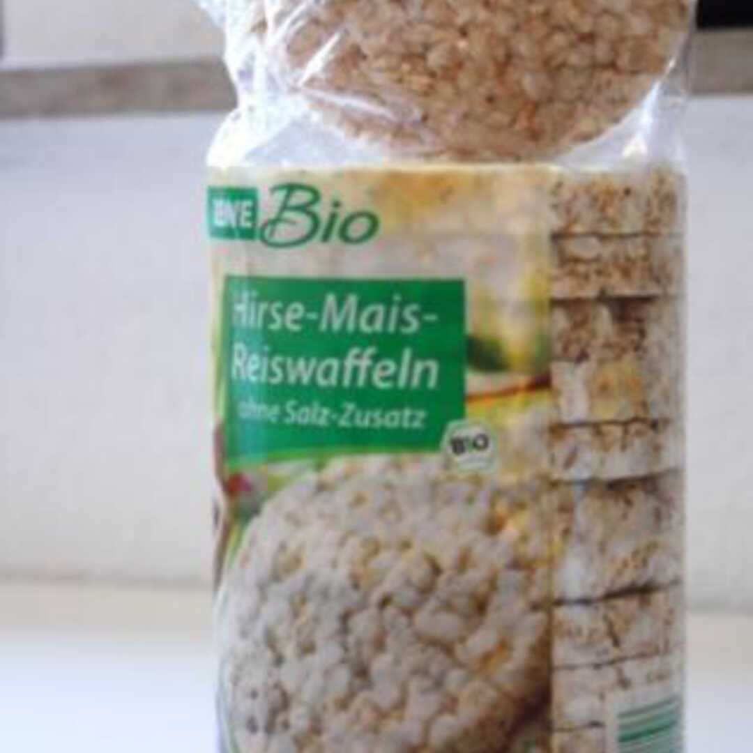 REWE Bio Hirse-Mais-Reiswaffeln ohne Salz