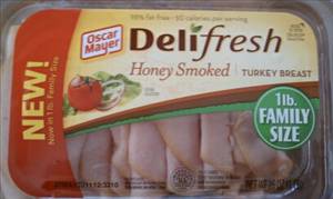 Oscar Mayer Deli Fresh Honey Smoked Shaved Turkey Breast