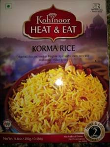 Kohinoor Korma Rice