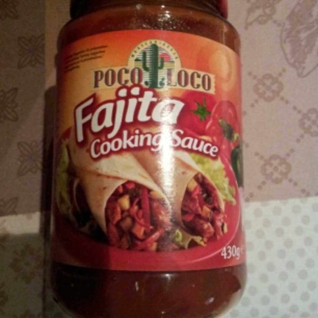 Poco Loco Fajita Cooking Sauce