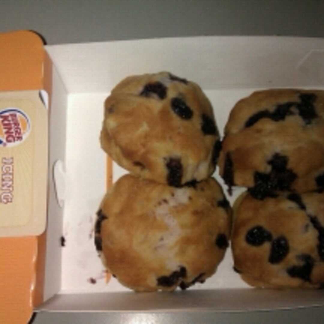 Burger King Mini Blueberry Biscuits with Icing