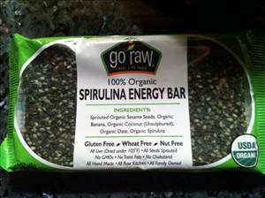 Go Raw Spirulina Energy Bar