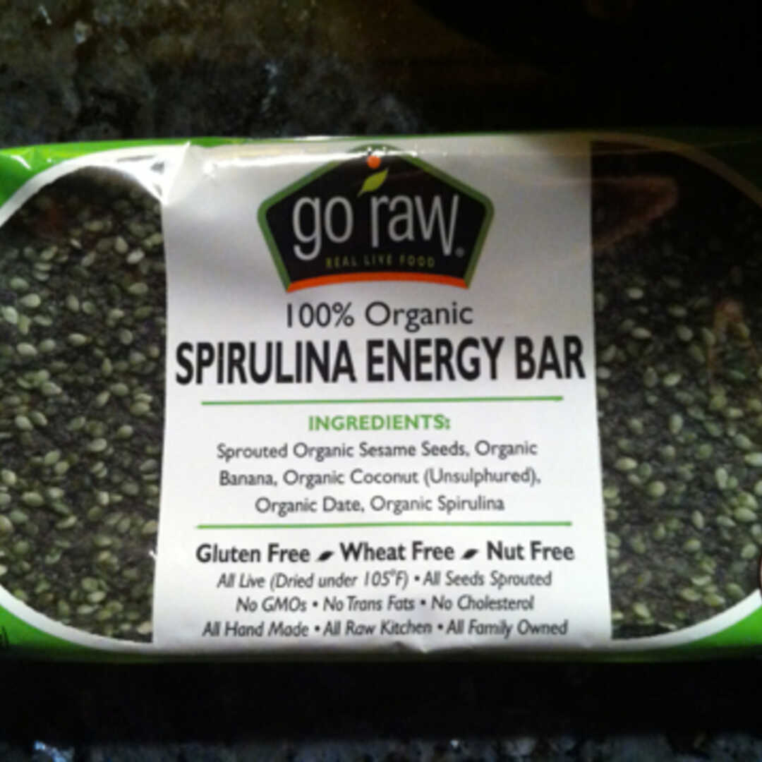 Go Raw Spirulina Energy Bar