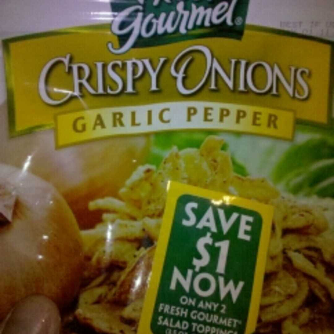 Fresh Gourmet Crispy Onions Garlic Pepper