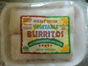 Trader Joe's Mildly Spiced Vegetable Burritos