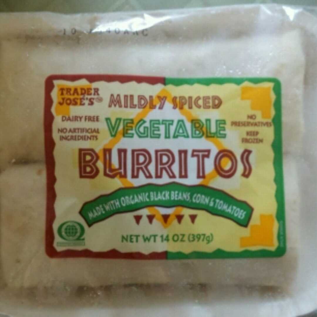 Trader Joe's Mildly Spiced Vegetable Burritos