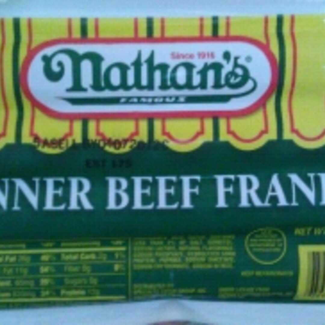 Nathan's Famous Dinner Beef Franks