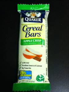 Quaker Cereal Bars - Apple Crisp